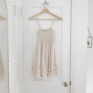 Free People Intimately Ruffle Slip Dress